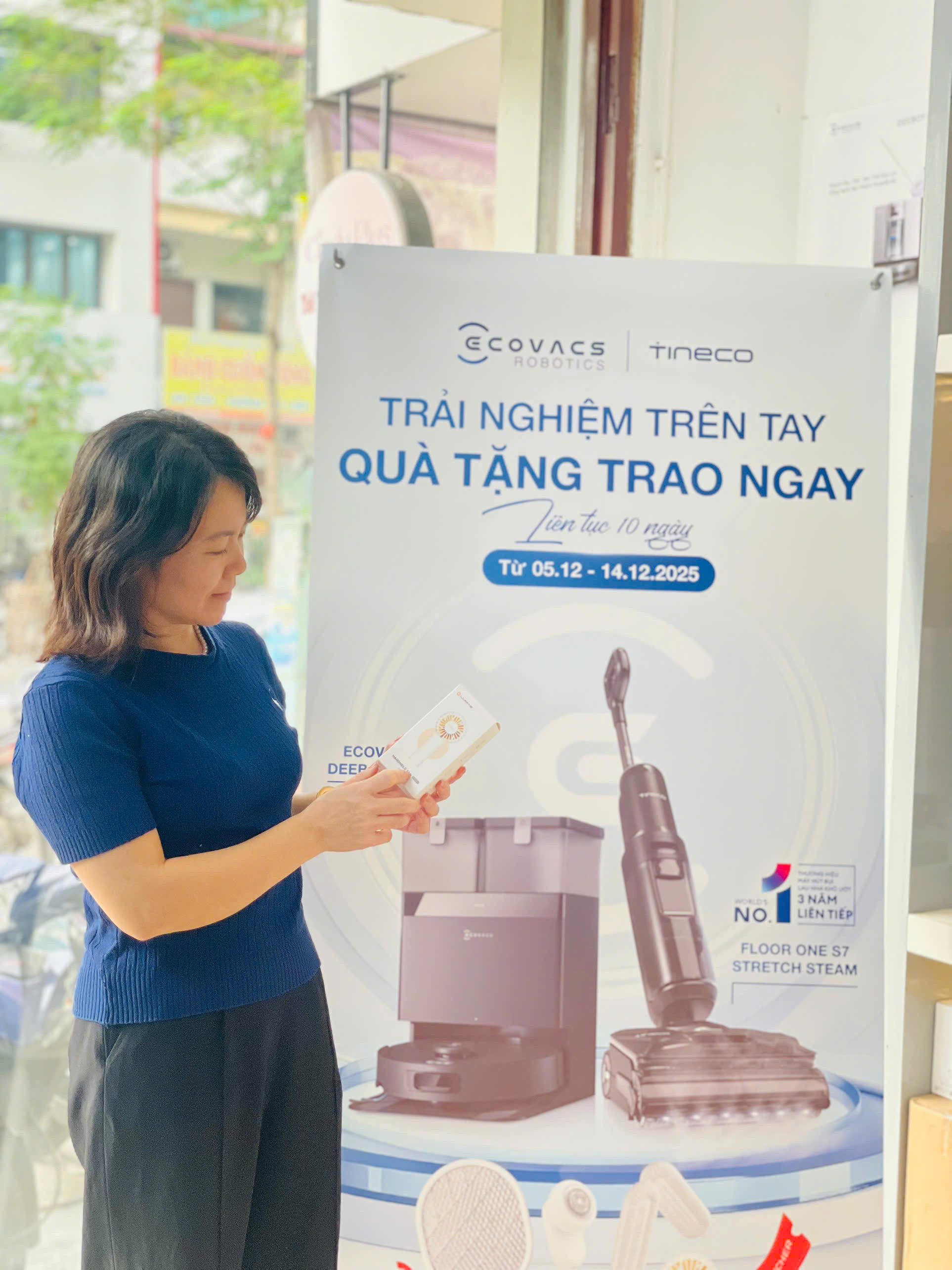 Trải nghiệm robot/máy lau sàn tại Techzhome nhận ngay quà tặng Lumias 0Đ