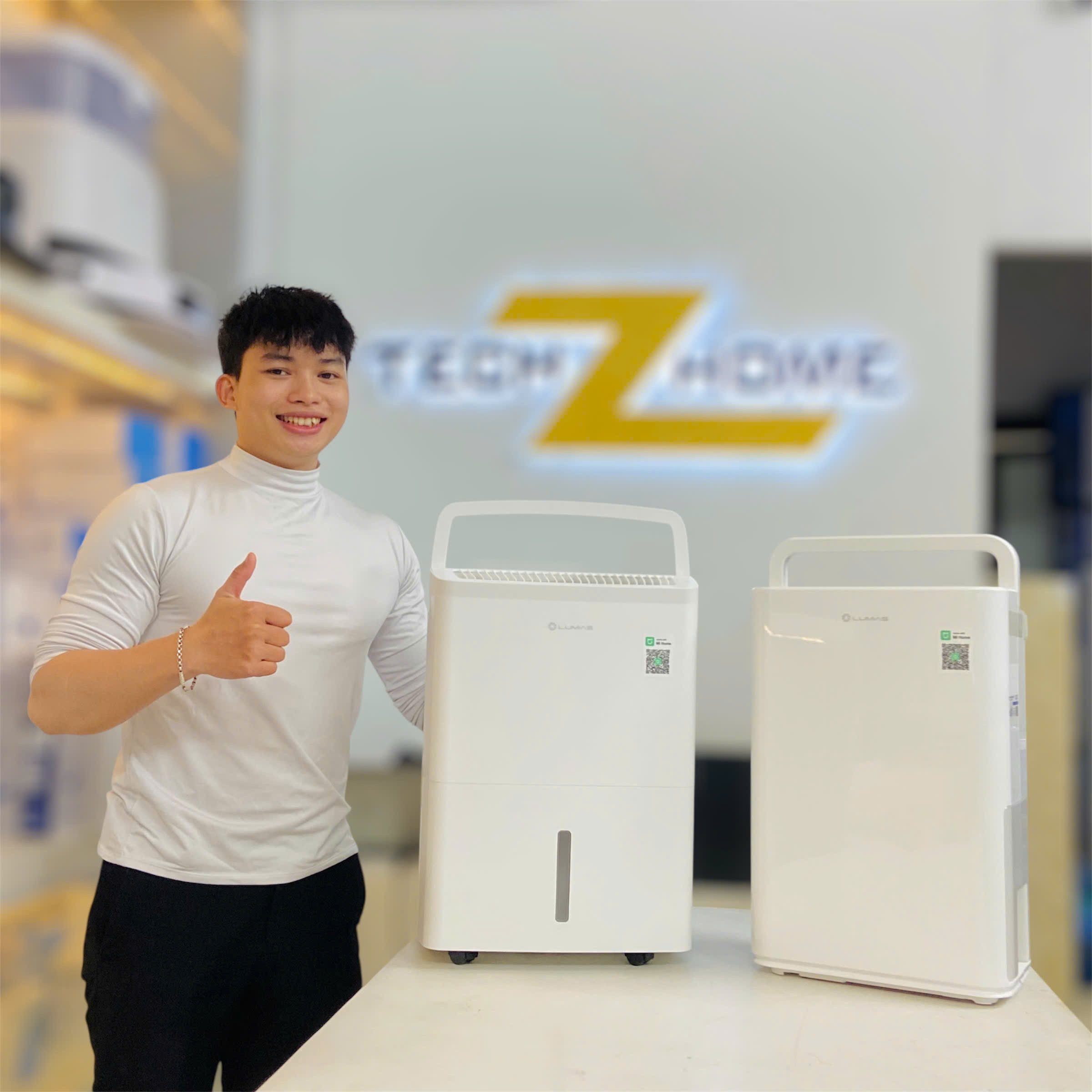 Quà tặng máy hút ẩm tại Techzhome