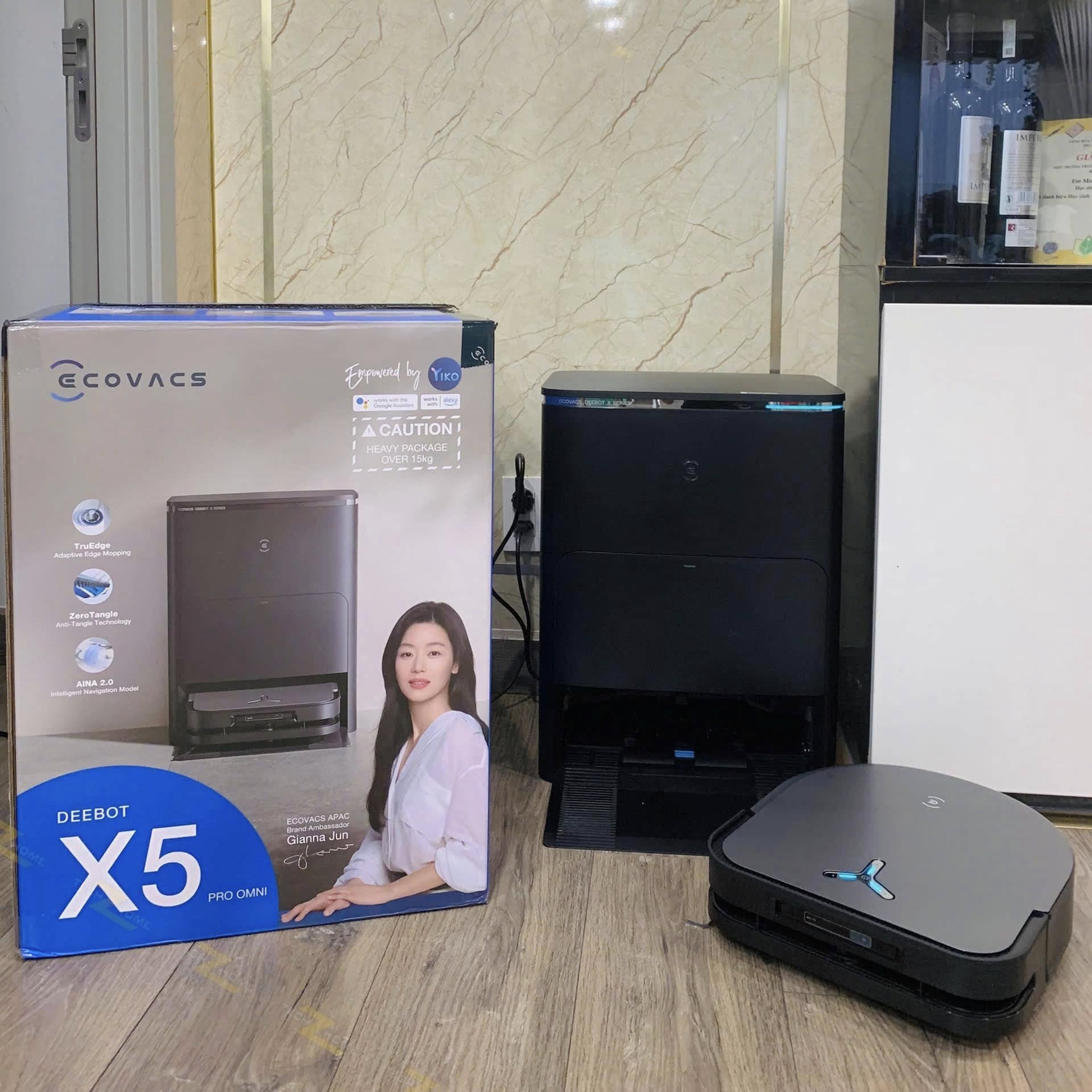 Ecovacs X5 Pro Omni tại Techzhome