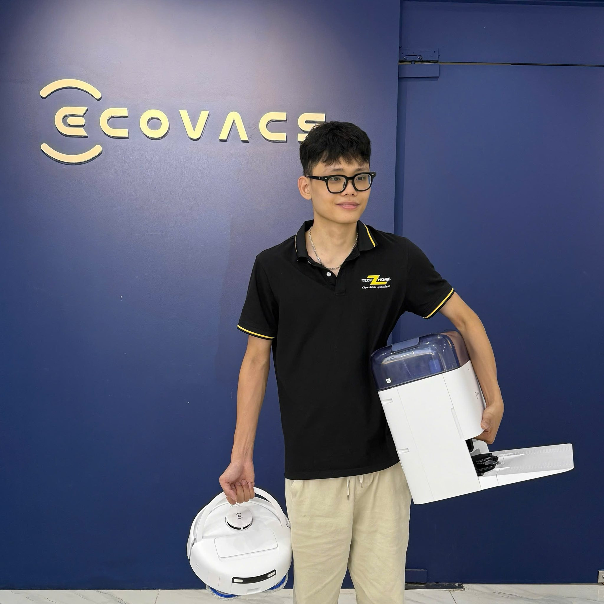 Ảnh thực tế Deebot Mini tại Techzhome