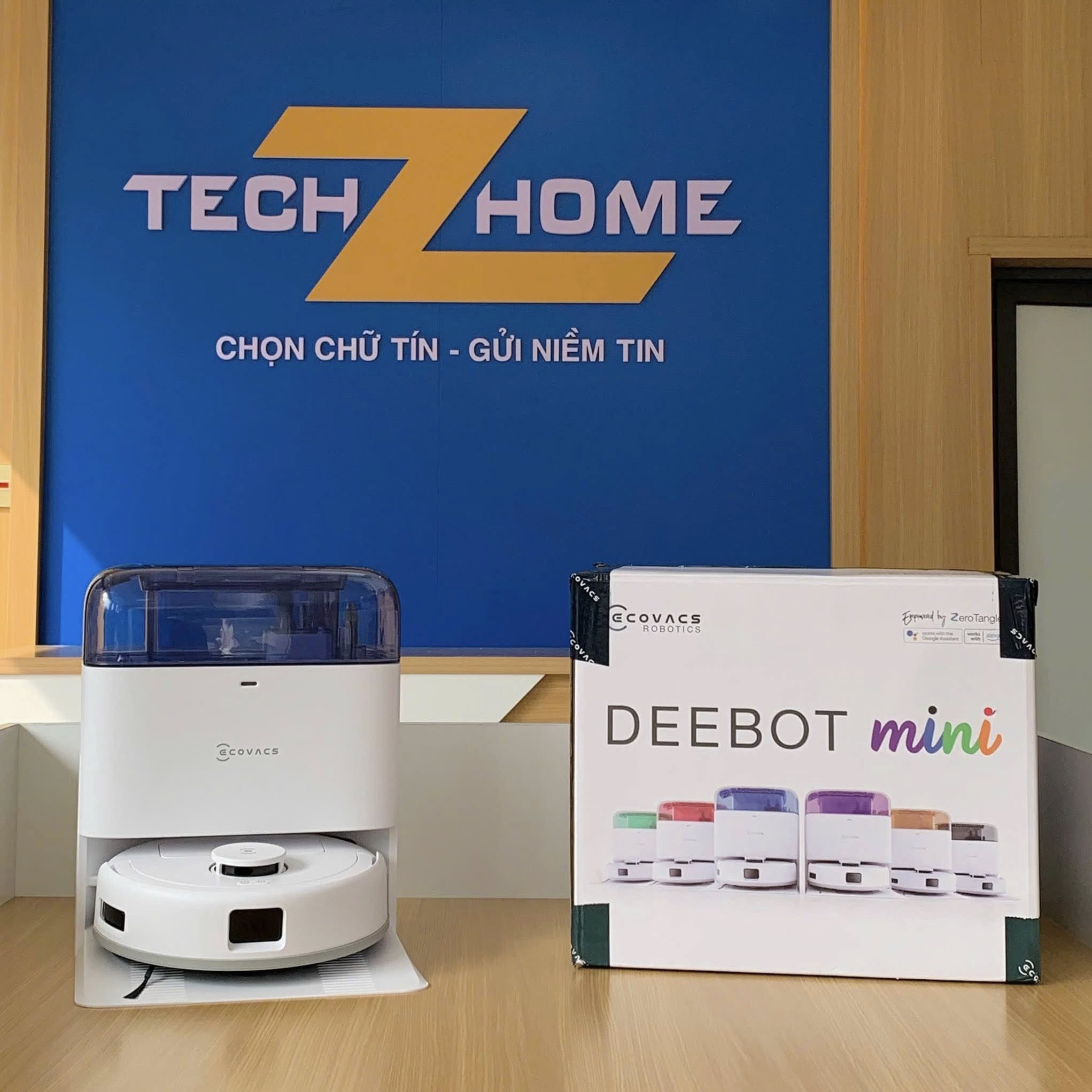 Ảnh thực tế Deebot Mini tại Techzhome