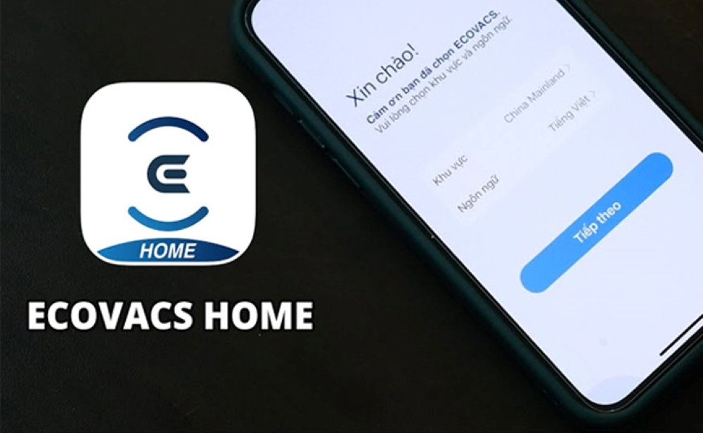 app Ecovacs Home điều khiển