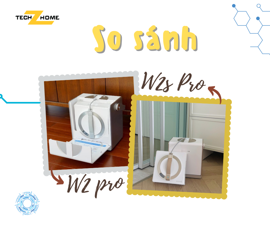 So sánh robot lau kính Ecovacs W2S Pro & Winbot W2 Pro 