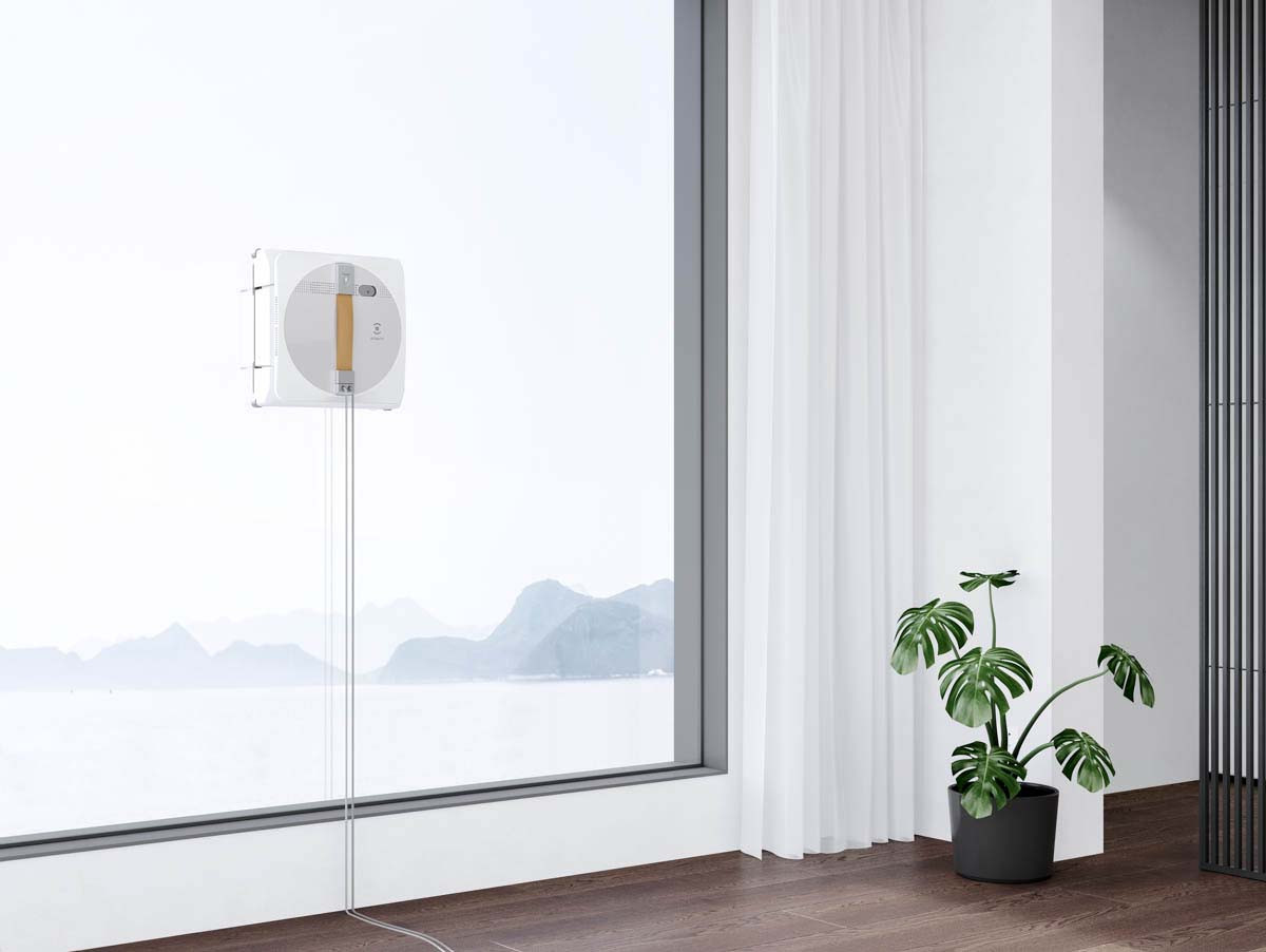 Robot lau kính Ecovacs Winbot W1 Pro