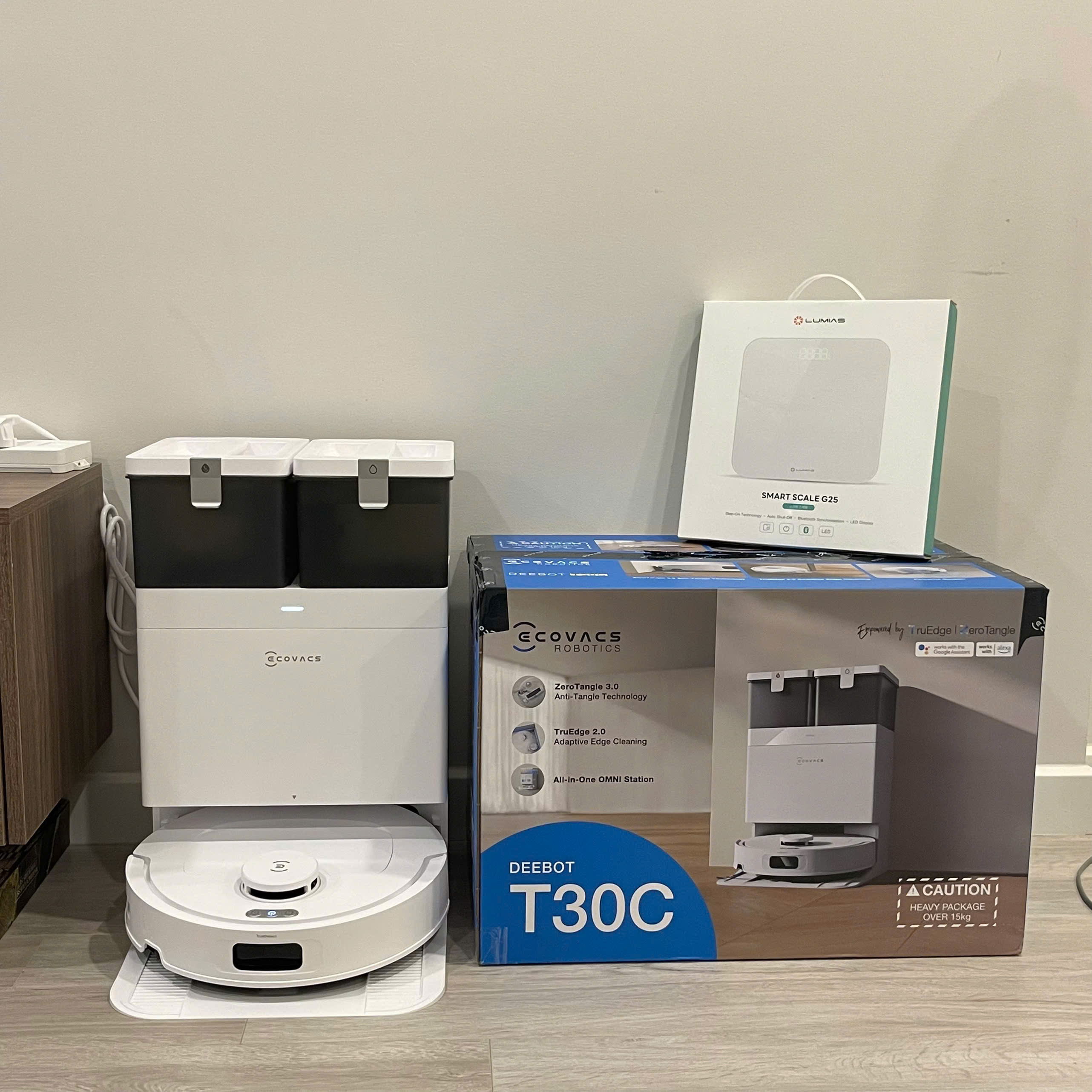 Trạm tự động của Ecovas Deebot T30C
