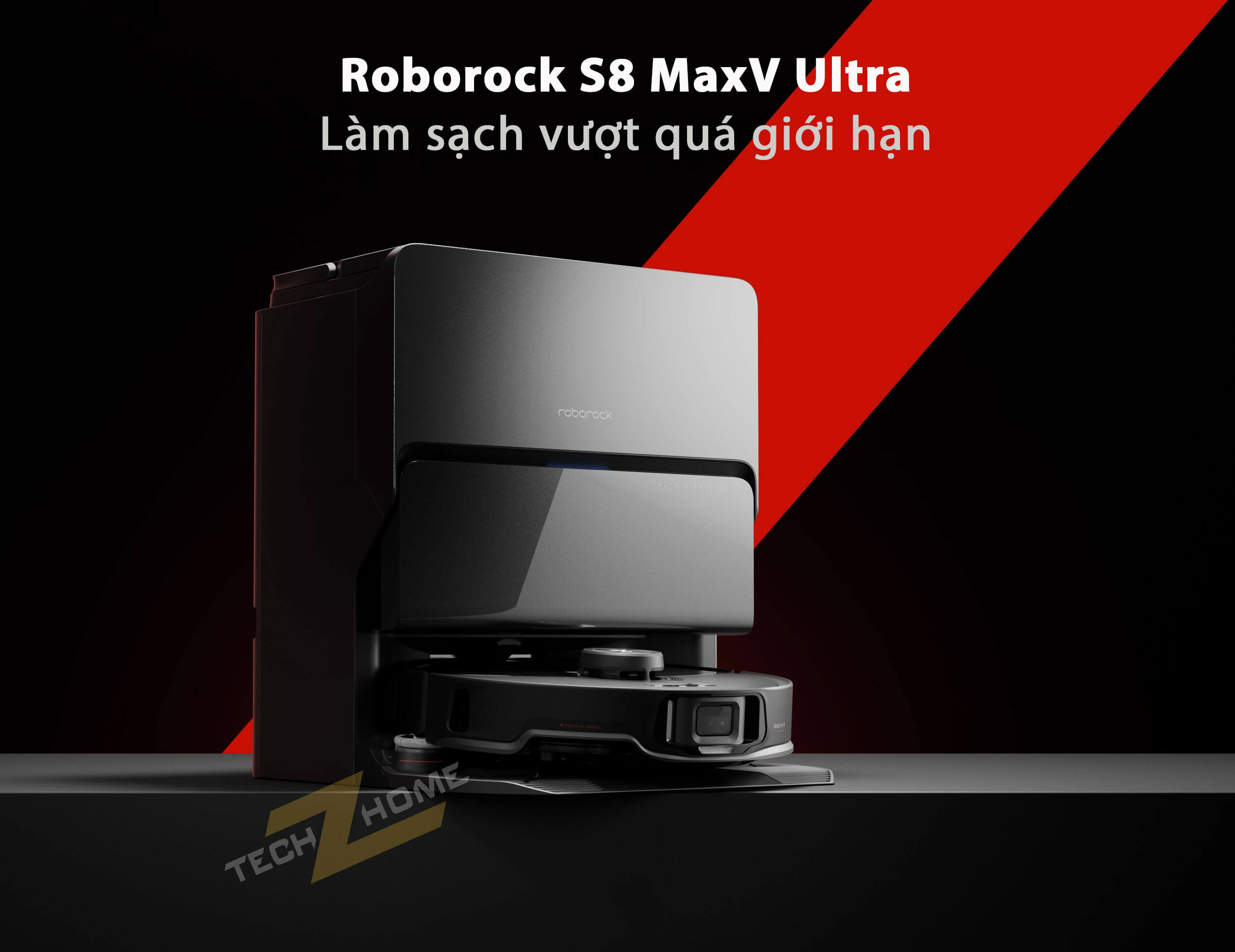 Roborock S8 MaxV Ultra - Làm sạch vượt giới hạn
