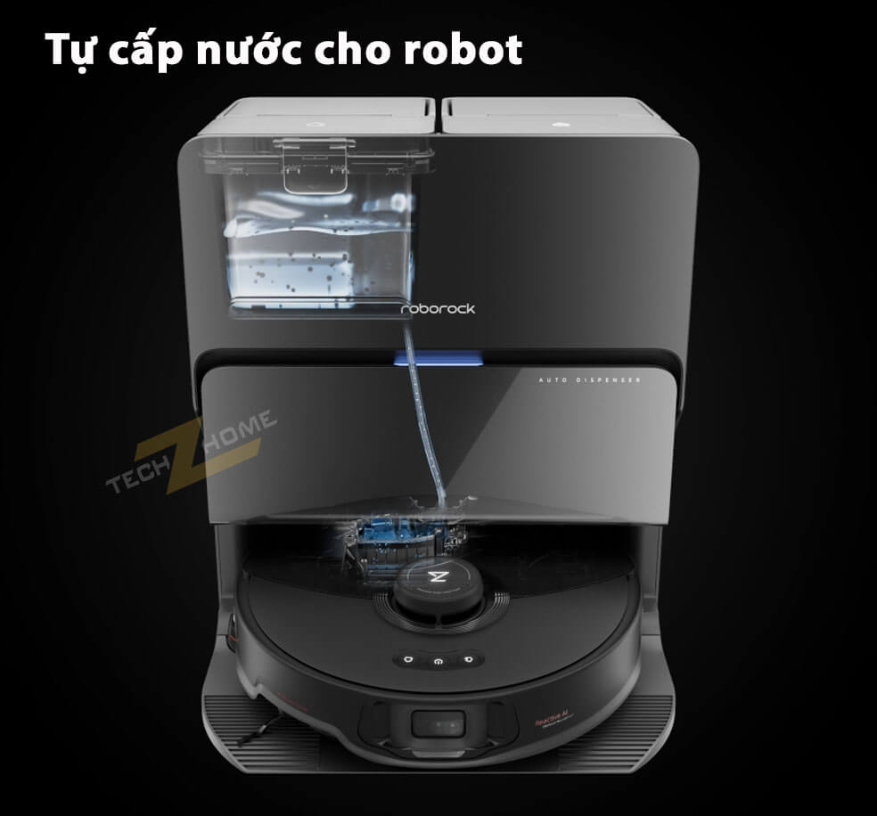 Tự cấp nước cho robot - Roborock S8 Max Ultra