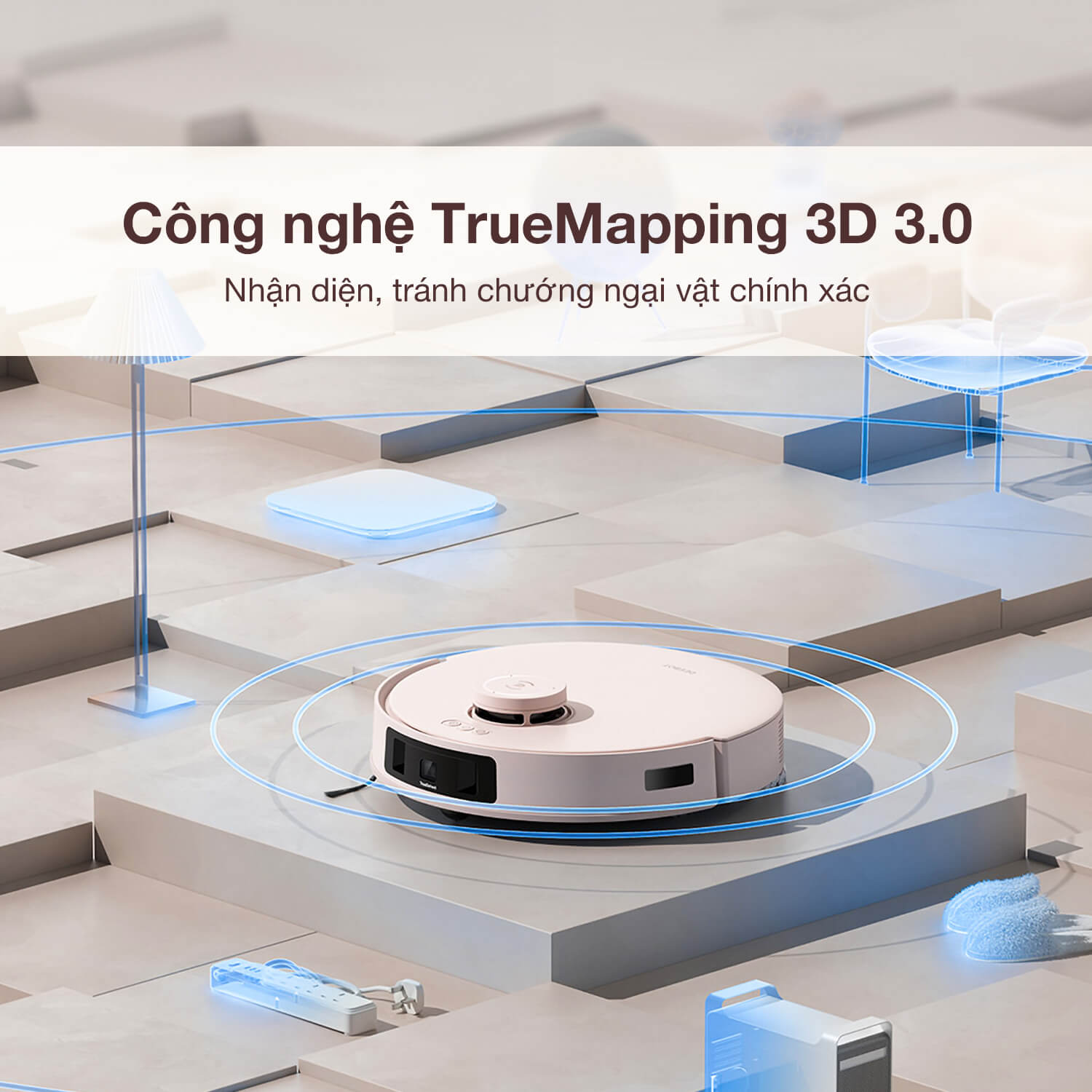 Tạo bản đồ nhanh và tránh chướng ngại vật TrueMapping 3D 3.0 