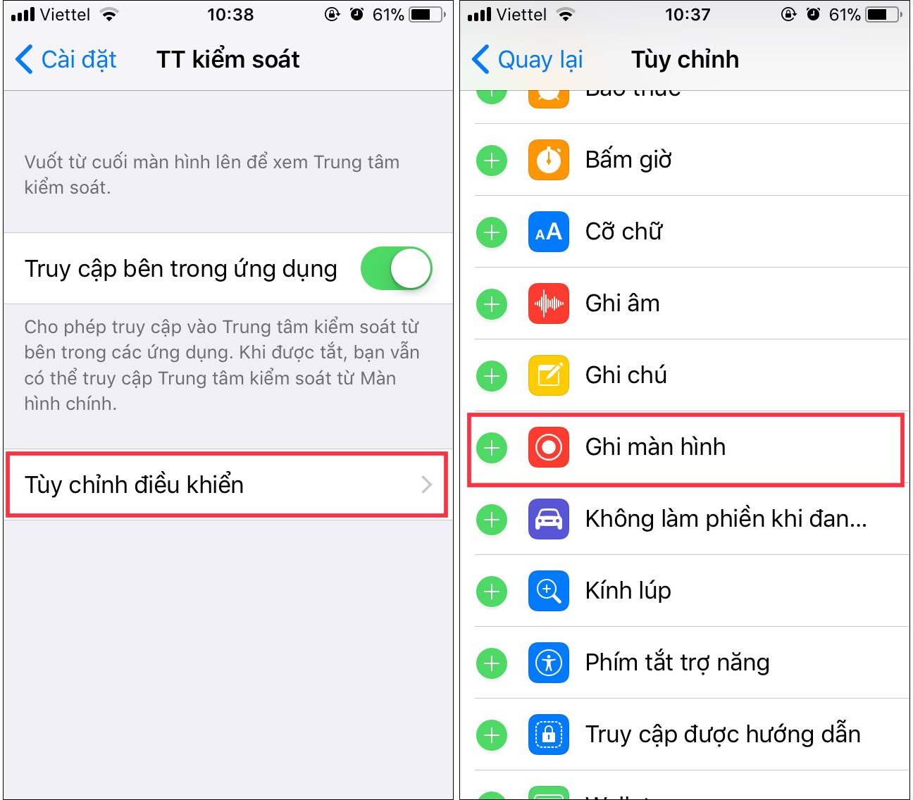 Hướng Dẫn Quay Video Màn Hình Iphone/Ipad Từ Ios 11 Trở Lên.