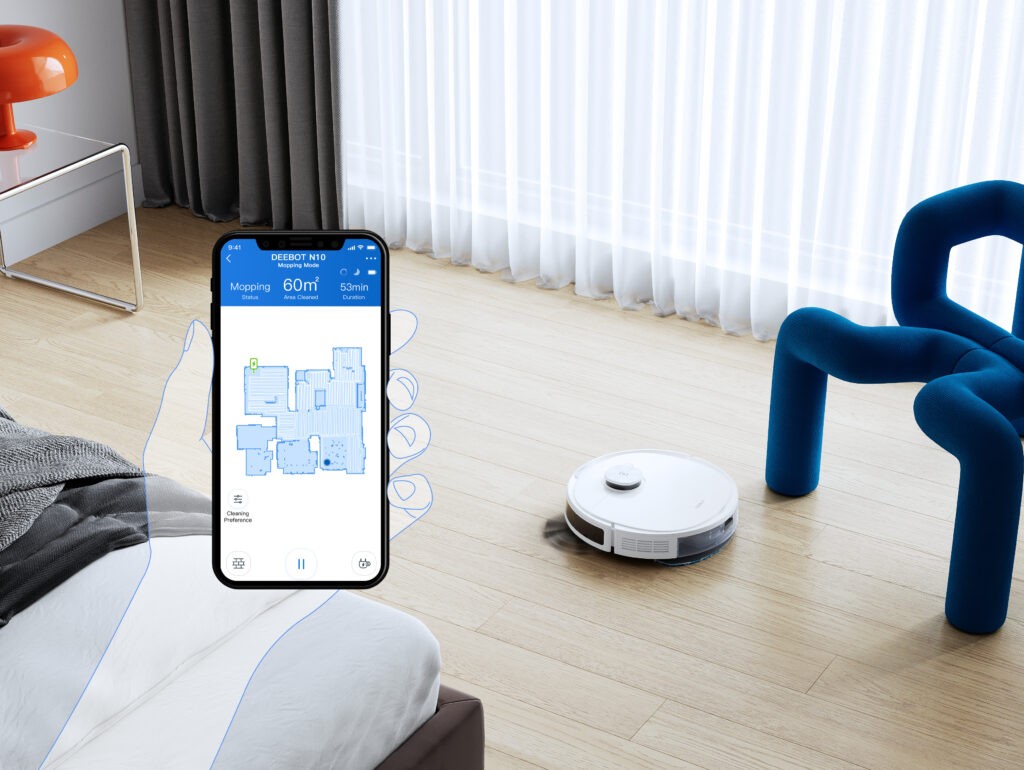 App Ecovacs Home của robot dành cho nhà chung cư