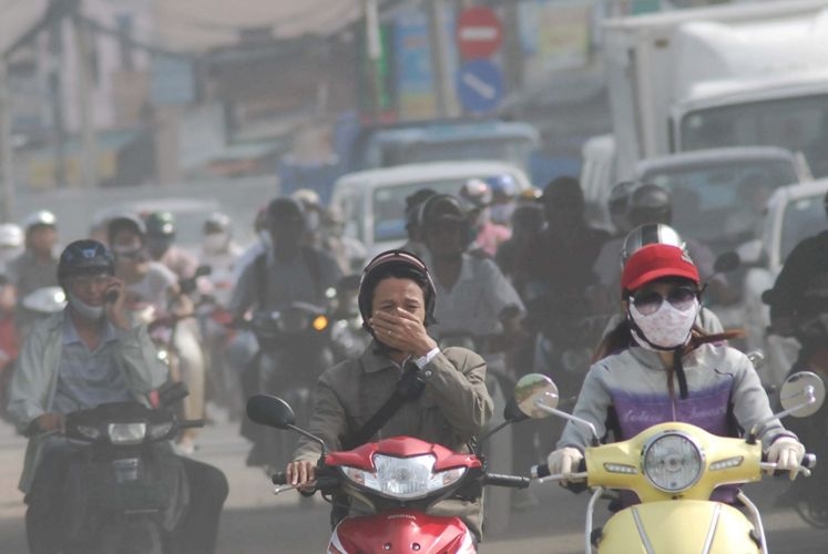 Tình trạng ô nhiễm không khí tại Việt Nam