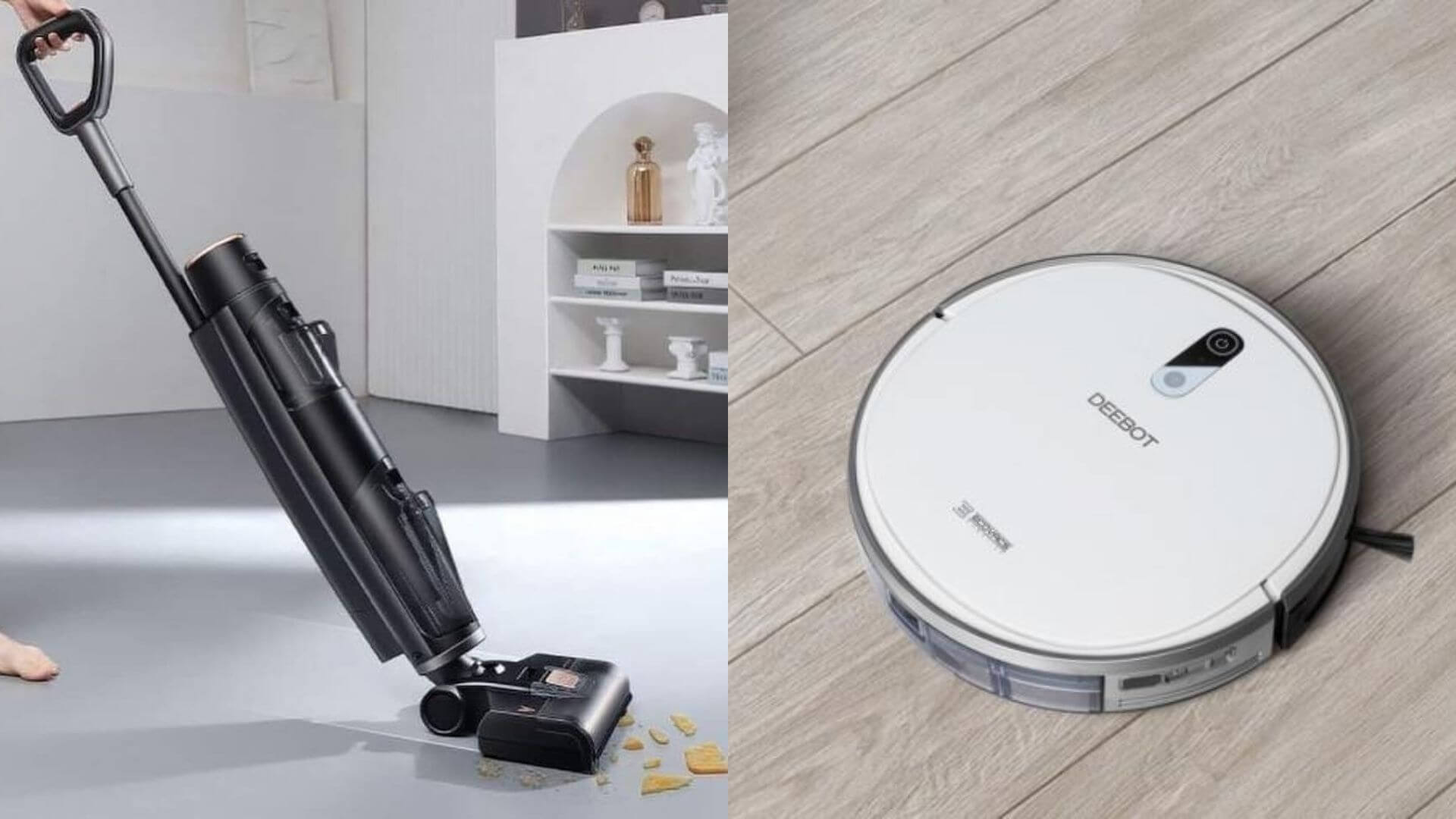 Nên mua robot hút bụi hay máy hút bụi và lau nhà
