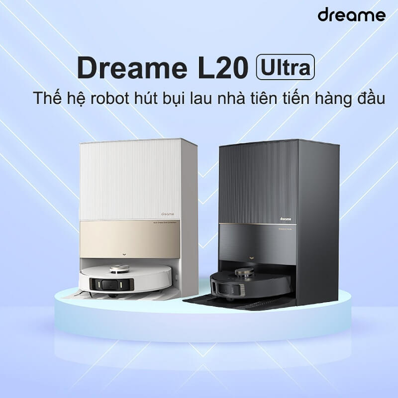 Thiết kế hai màu của Dreame L20 Ultra