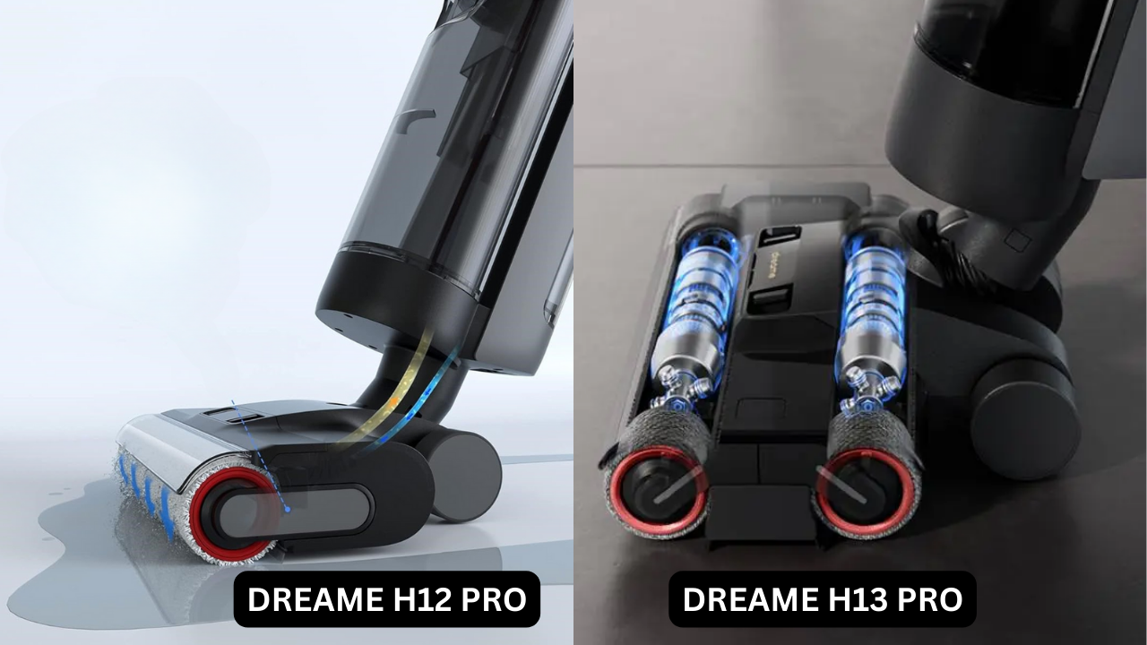 Hai cuộn con lăn của Dreame H12 Pro Và H13 Pro