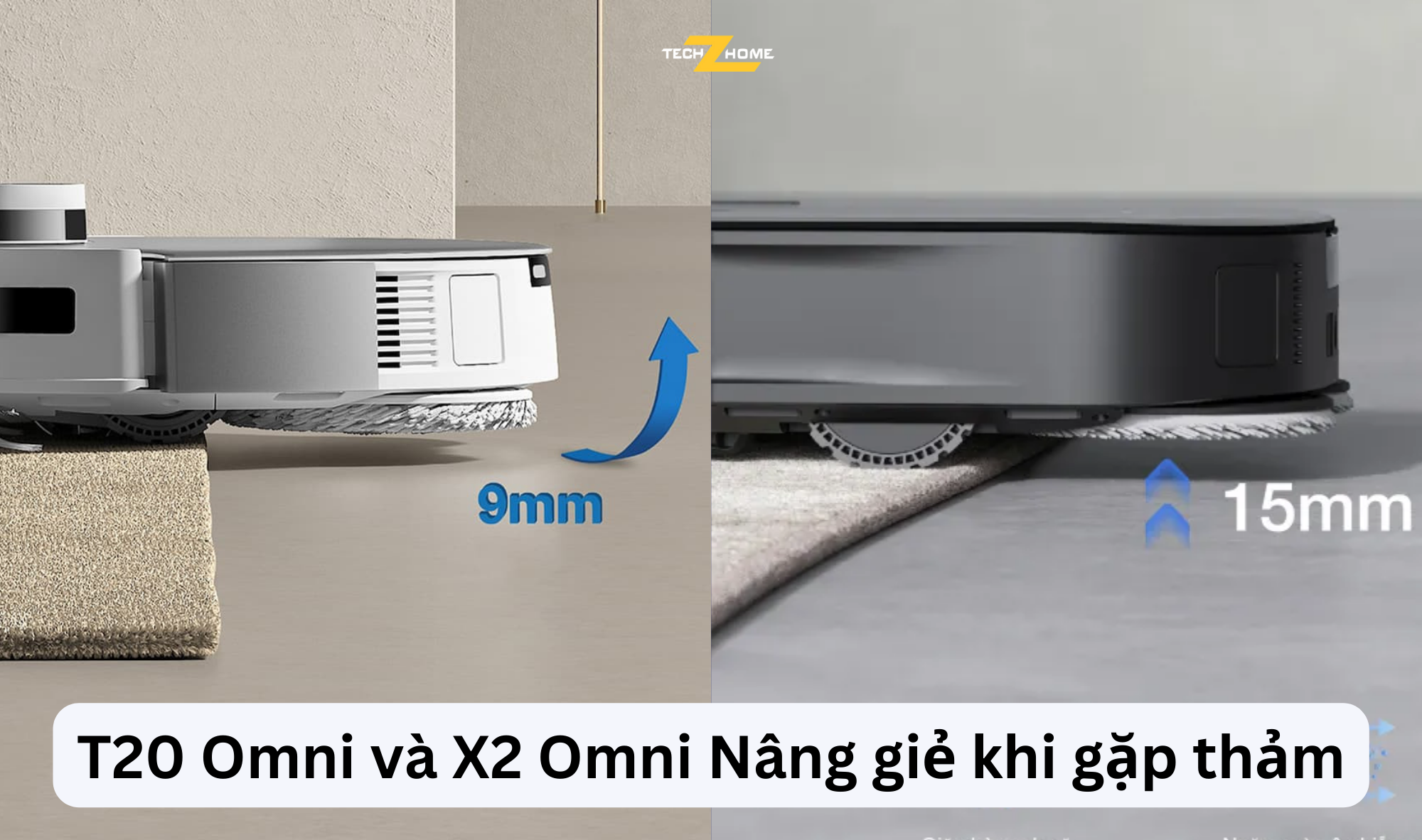 Công nghệ nâng giẻ của T20 và X2 Omni 