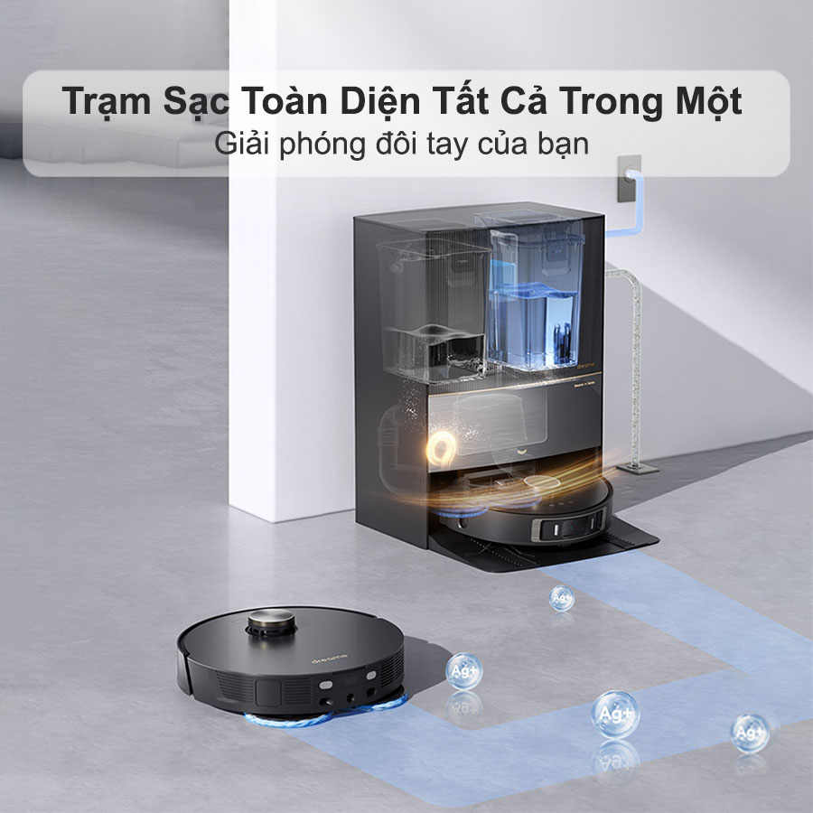 Dock sạc 6 trong 1 của Dreame L20 Ultra