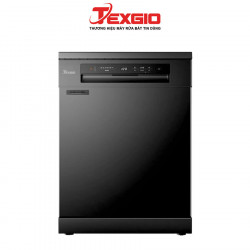 Máy rửa bát Texgio Dishwasher TG21H775B - 13 Bộ Sấy Khí Nóng, Diệt Khuẩn UV