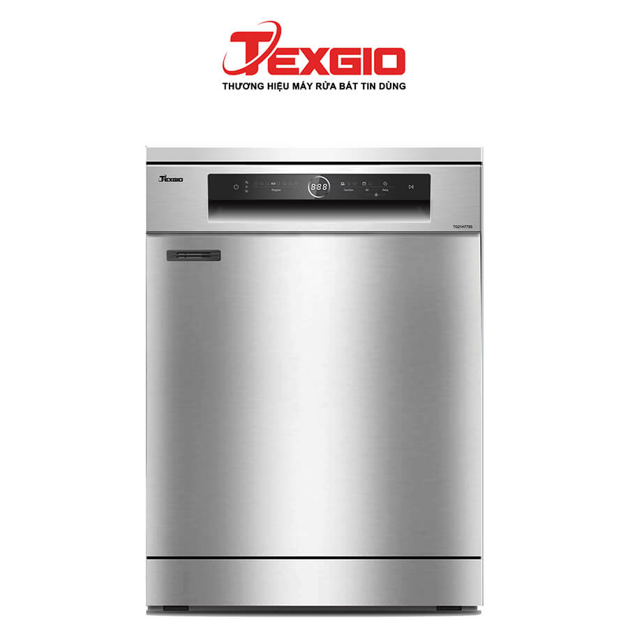 Máy rửa bát Texgio Dishwasher TG21H775S - 13 Bộ Sấy Khí Nóng, Diệt Khuẩn UV